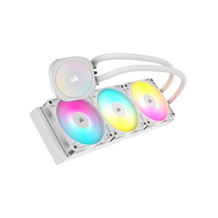 Corsair NAUTILUS 240 RS ARGB Liquid CPU Cooler White 1 piece(s)…