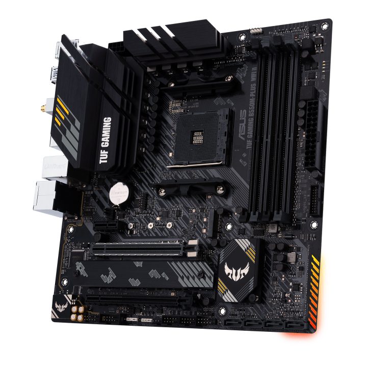 ASUS TUF GAMING B550M-PLUS WIFI II AMD B550 Zócalo AM4 micro ATX