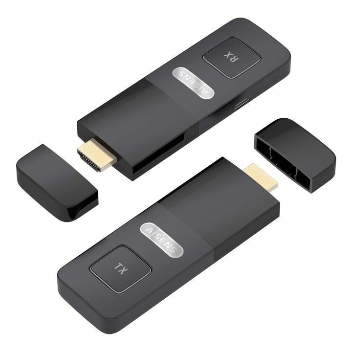 AISENS Wireless HDMI 1080p 30m, Black