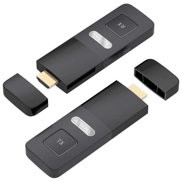 AISENS Wireless HDMI 1080p 30m, Black