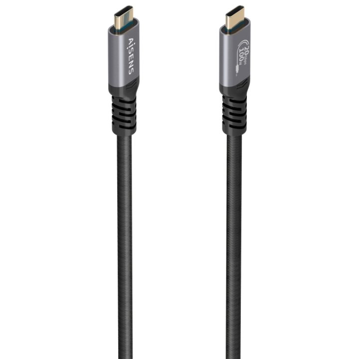 Cabo USB 3.2 Gen2x2 AISENS em Alumínio 20Gbps 8K@30Hz 5A 100W E-Mark…