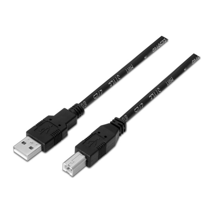 AISENS A101-0005 cable USB USB 2.0 1 m USB A USB B Negro