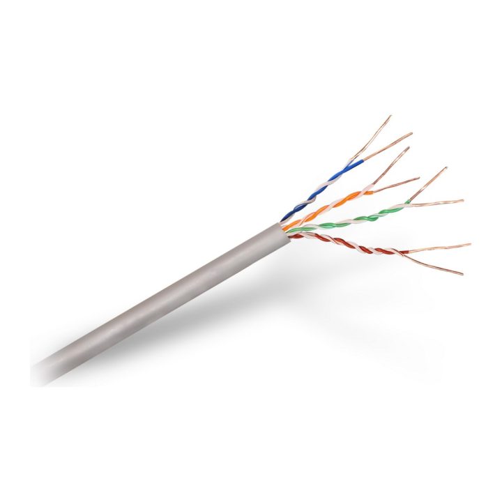 AISENS A133-0208 cable de red Gris 100 m Cat5e U/UTP (UTP)