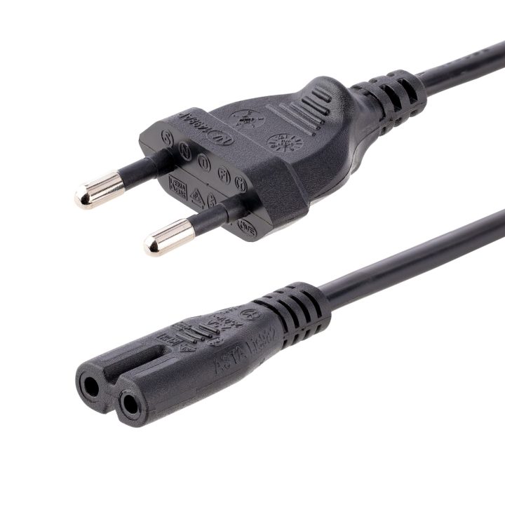 StarTech.com Cable de 1m de Alimentación para Portátiles, Enchufe UE…