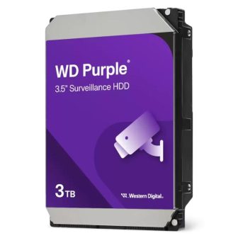 Western Digital Purple 3 TB 5400 RPM 128 MB 3.5" Serial ATA III…