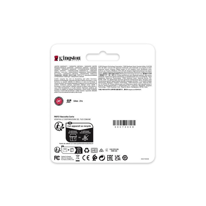 Kingston Technology 256GB Canvas React Plus SDXC UHS-II 280R/150W U3…