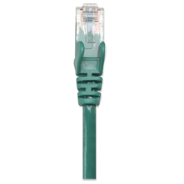 Intellinet RJ-45 M/M, 2m Network Cable Green Cat5e U/UTP (UTP)