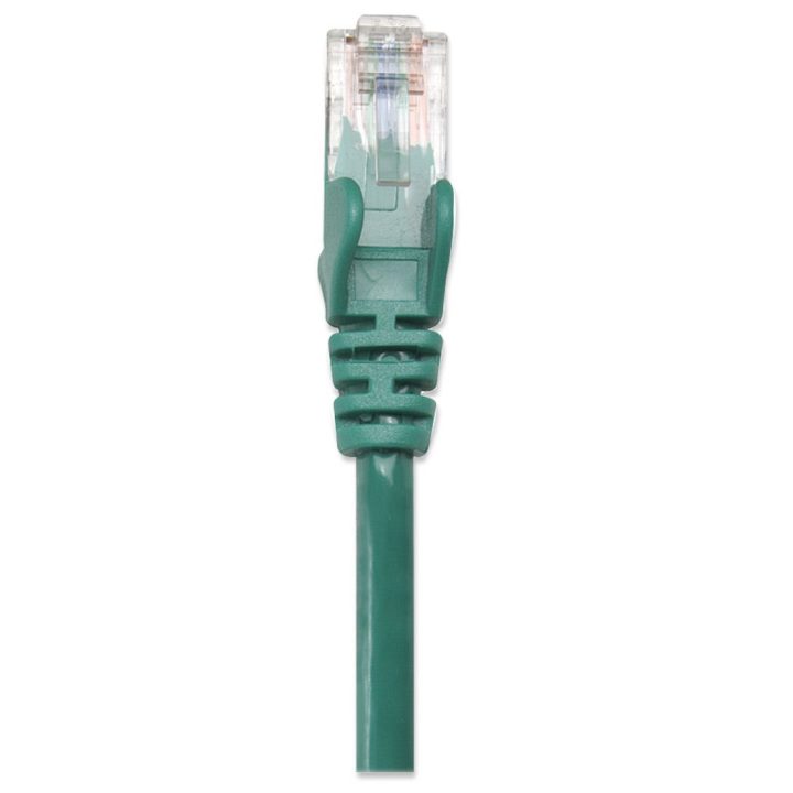 Intellinet RJ-45, M/M, 10m cable de red Verde Cat5e U/UTP (UTP)