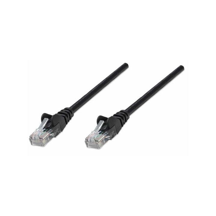 Intellinet 345378 cable de red Negro 10 m Cat5e U/UTP (UTP)