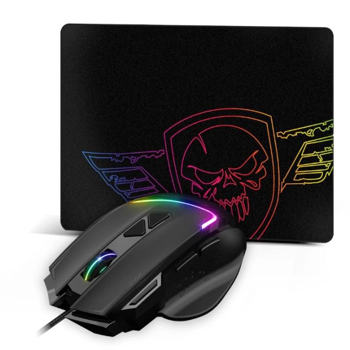 Spirit of Gamer Ratón Pro M3 RGB + Alfombrilla (S-PM3RGB)
