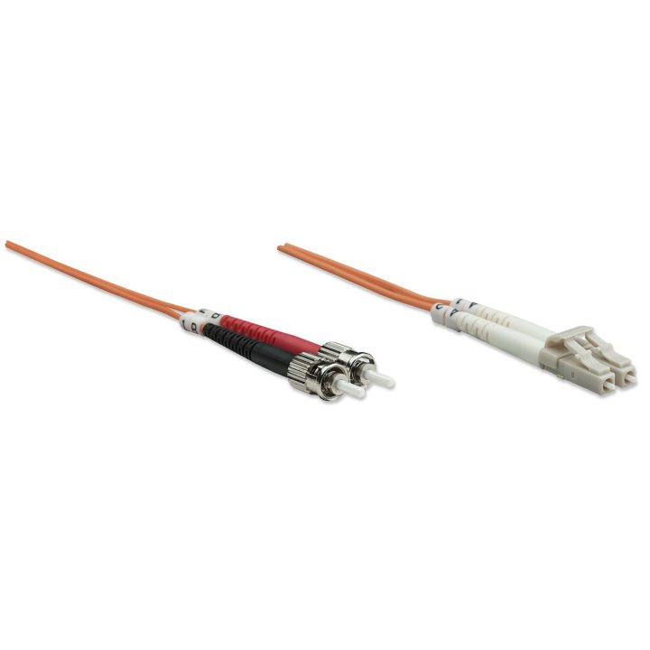 Intellinet 1.0m LC-ST M/M Fiber Optic and InfiniBand Cable 1 m Orange