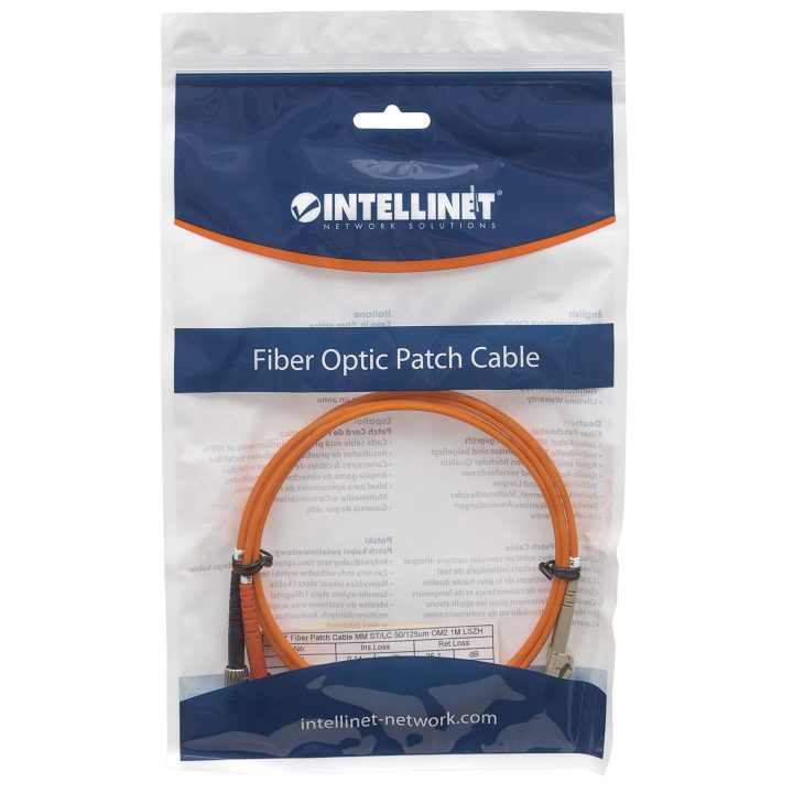 Intellinet 3.0m LC-ST M/M Cable de fibra óptica e InfiniBand 3 m…