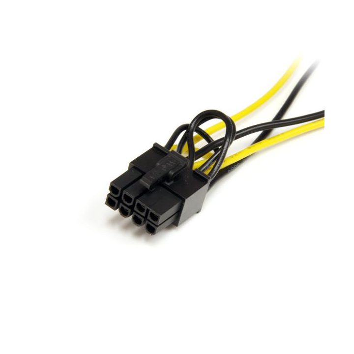 StarTech.com 15cm SATA to 8-Pin PCI Express PCIe Graphics Card Power…