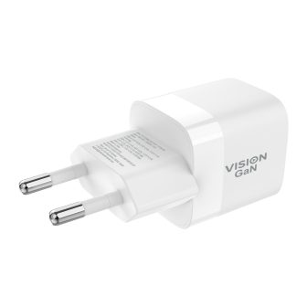 Vision Fast Charger USB A and C with EU Plug Adapter - Factory…