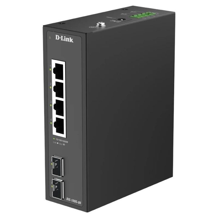 D-Link DIS-100G-06 switch não gerido L2 Gigabit Ethernet…