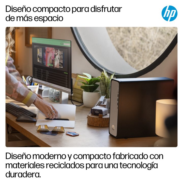 HP OmniDesk Slim S03-0020ns PC Intel® Core™ i3 i3-14100 8 GB…