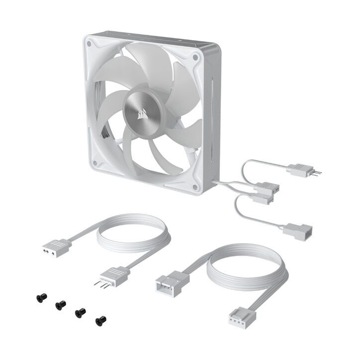 Corsair RS120 ii ARGB 120mm White Case Fan (CO-9051070-WW)