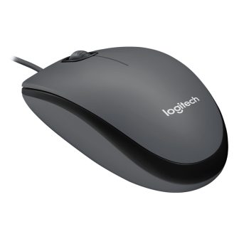 Logitech Mouse M90 rato de escritório ambidestro USB tipo A óptico…