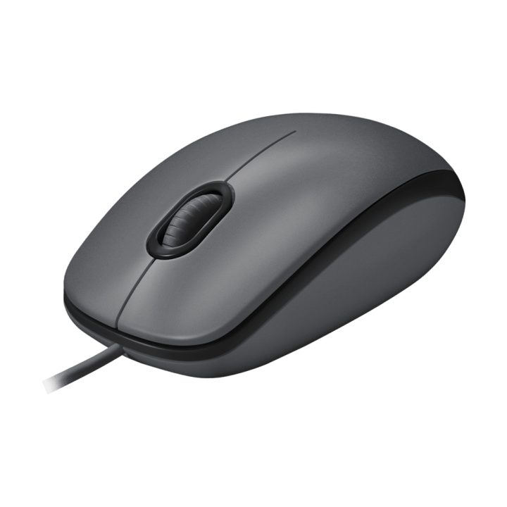 Logitech M90 Mouse, Ambidextrous Office Mouse, USB Type-A, Optical…