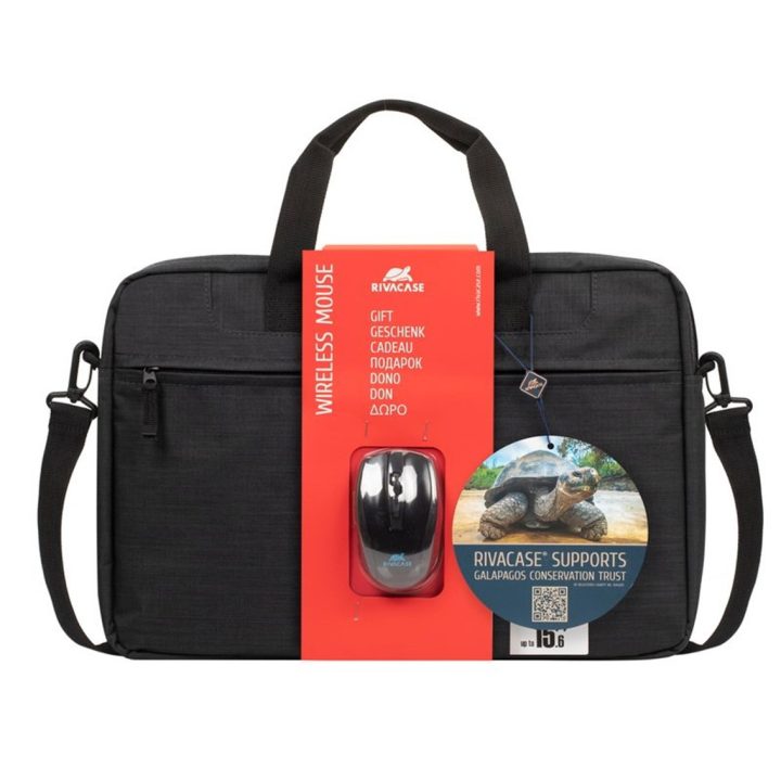 RIVACASE 8038 Bundle 15.6" Case + Wireless Mouse (BUNDLE8038)