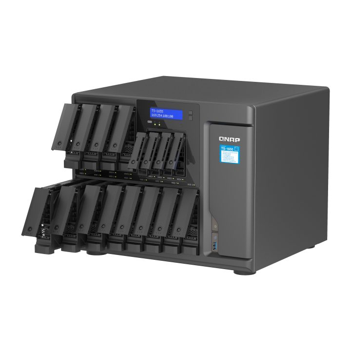QNAP TS-1655 NAS Tower Intel Atom® C5125 8 GB DDR4 0 TB QNAP Turbo…