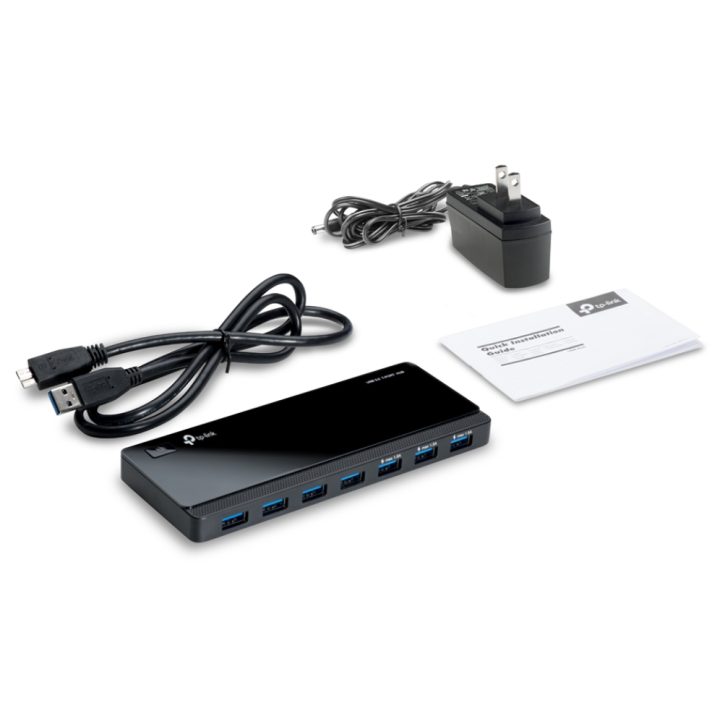 TP-Link UH700 USB 3.2 Gen 1 (3.1 Gen 1) Micro-B Interface Hub 5000…