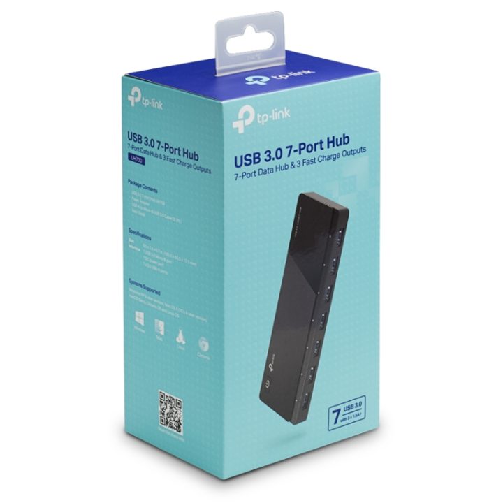 TP-Link UH700 hub de interface USB 3.2 Gen 1 (3.1 Gen 1) Micro-B 5000…