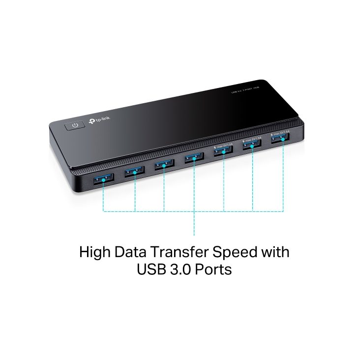 TP-Link UH700 USB 3.2 Gen 1 (3.1 Gen 1) Micro-B Interface Hub 5000…