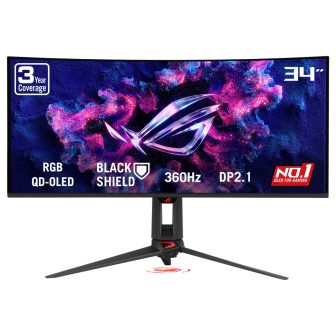 ASUS ROG Swift 34" UWQHD 360 Hz OLED curvo