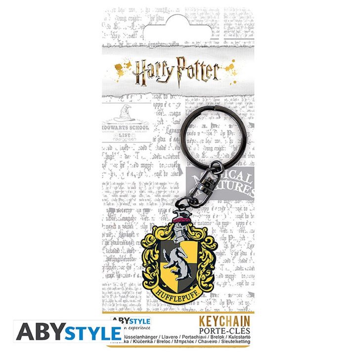 Abystyle Harry Potter Hufflepuff Keychain (ABYKEY159)