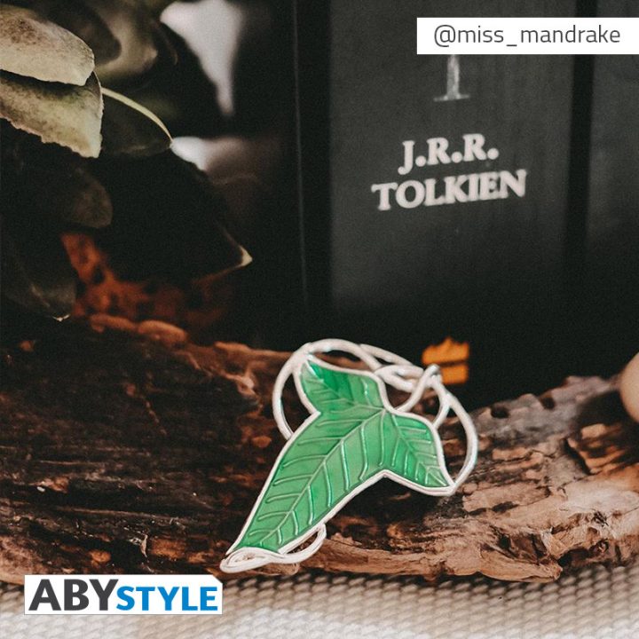 Pin 3D Abystyle O Senhor dos Anéis Folha de Lorien (ABYPIN015)