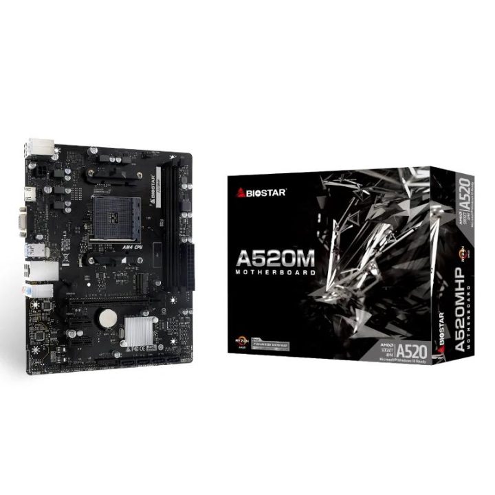 Biostar A520MHP mATX AM4 Motherboard