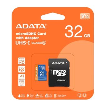 ADATA 32GB, microSDHC, Classe 10 UHS-I Classe 10