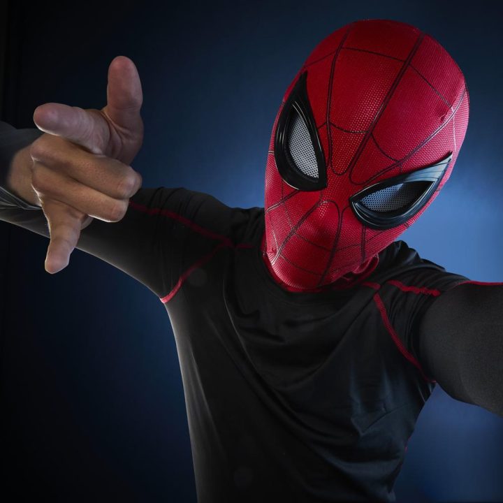 Réplica máscara spider-man home coming Hasbro Marvel studios…