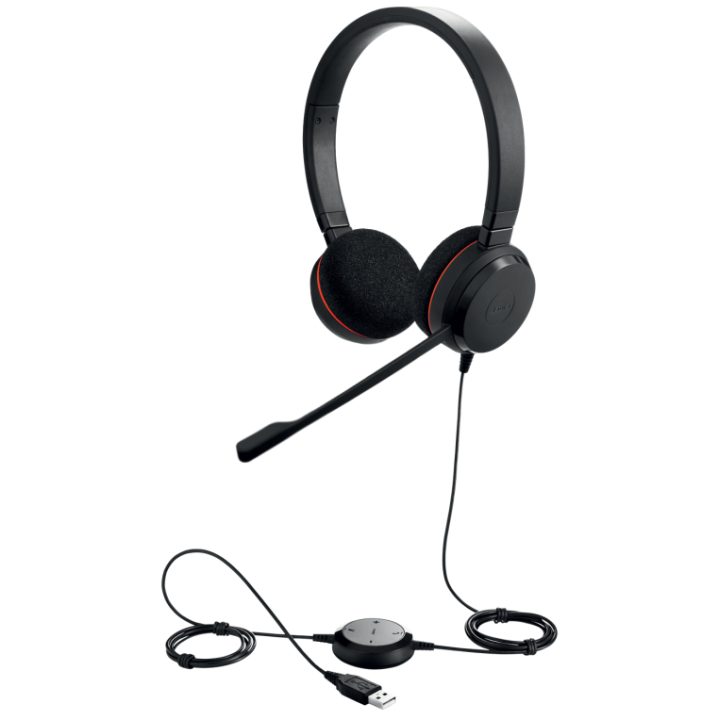 Jabra Evolve 20 Ms auriculares de diadema con cable