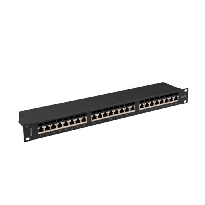 Painel de patch Lanberg PPSA-1024-B 1U
