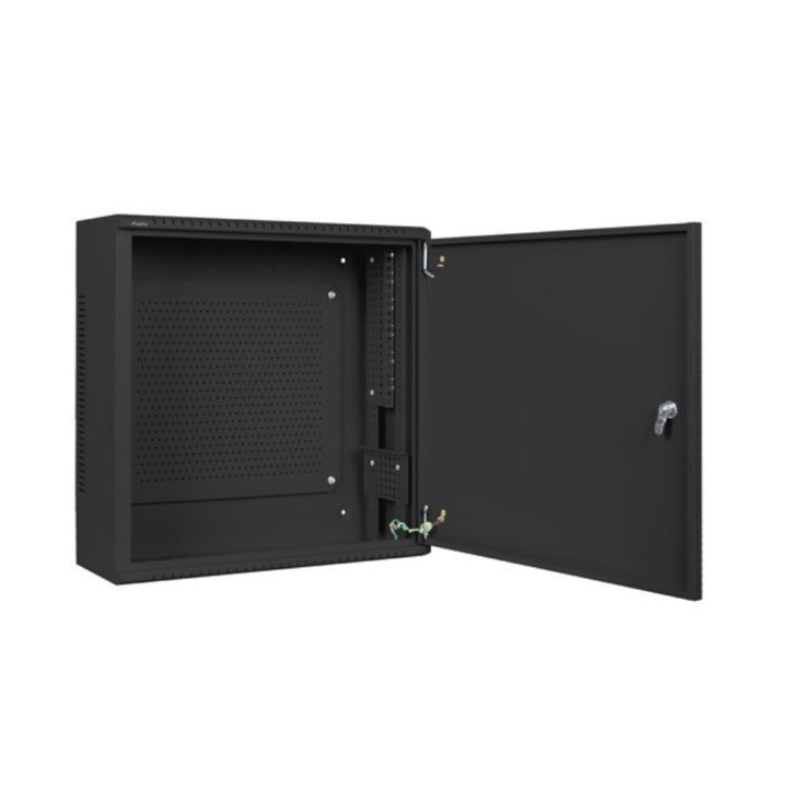 Lanberg WAF1-5203-06-00B armario rack 6U Bastidor de pared Negro