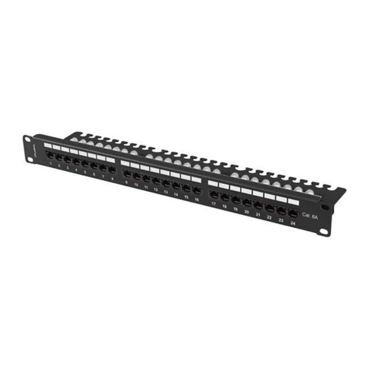 Painel de patch Lanberg PPUA-1124-B 1U