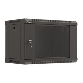 Lanberg WF03-5306-10B 6U Wall-Mount Rack Cabinet Black