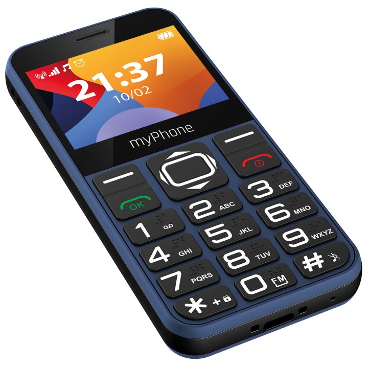 Telemóvel Myphone Halo 3 Blue 2,3 polegadas - 0,3 MPx - 2G - Azul