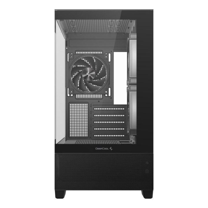 Deepcool CG380 3f matx ARGB Tempered Glass Black Gaming PC Case…