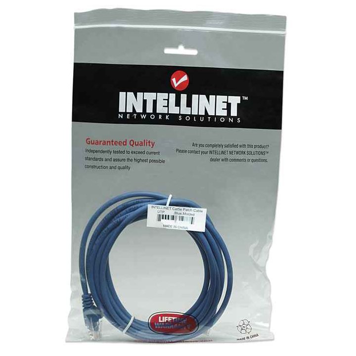 Intellinet Cable de red, Cat5e, UTP
