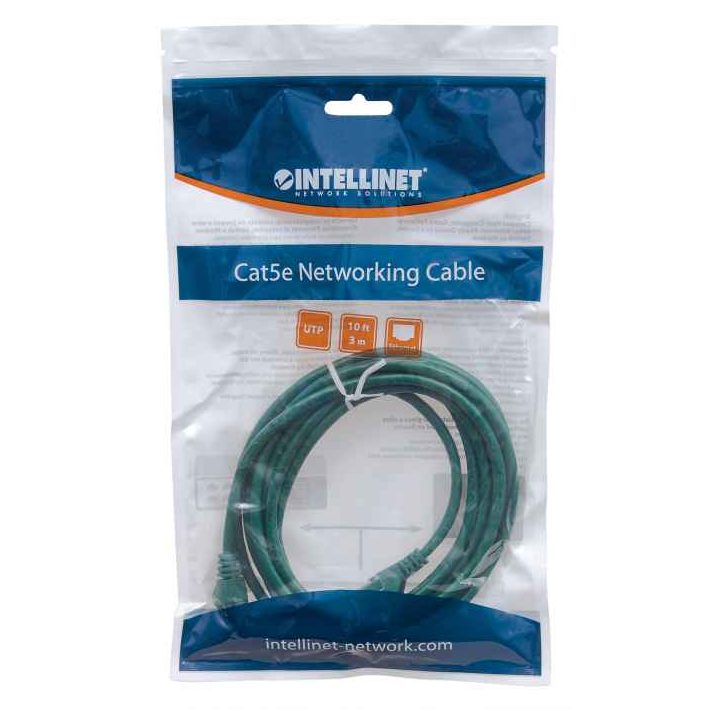 Intellinet Cable de red, Cat5e, UTP