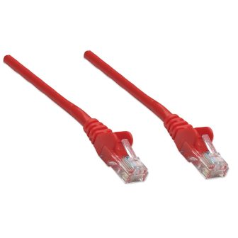 Intellinet 325967 cabo de rede Vermelho 10 m Cat5e U/UTP (UTP)