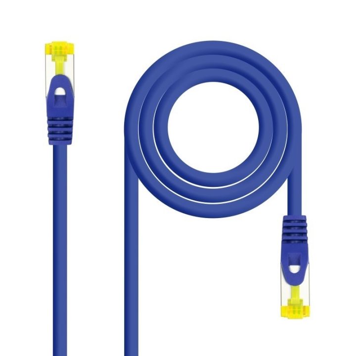 Nanocable RJ45 Patch Cable LSZH Cat.6A SFTP AWG26, Blue, 2.0 m