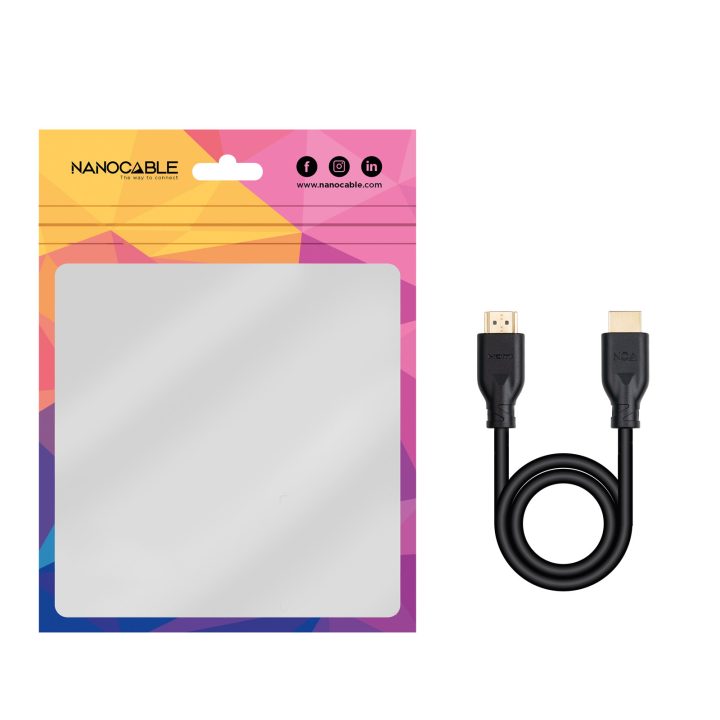 Nanocable Cabo HDMI V2.0 4K@60Hz 18Gbps A/M-A/M CCS 7 m
