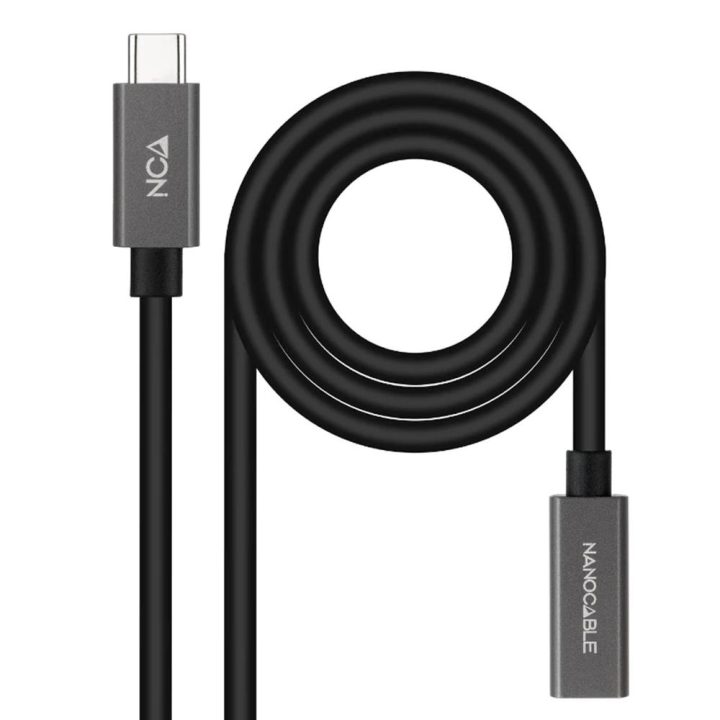 Nanocable USB-C Extension Cable 3.2 Gen2x2 20Gbps 3A, 4K/60Hz…