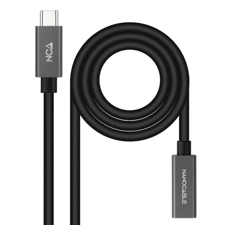Nanocable Cabo de Extensão USB-C 3.2 Gen2x2 20Gbps 3A, 4K/60Hz…