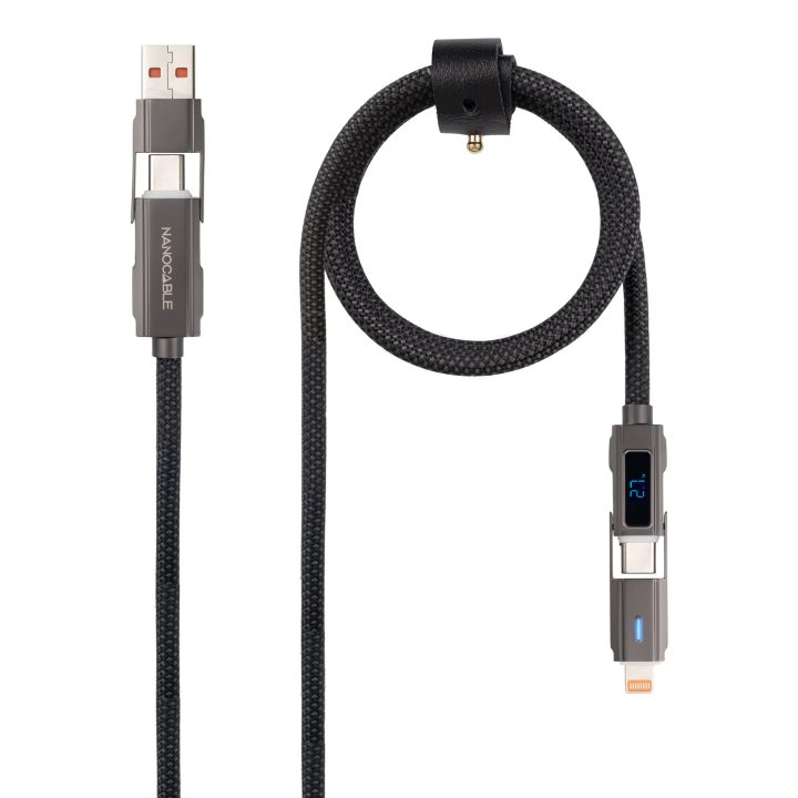 Nanocable 10.01.2501 USB 2.0 Cable 1 m USB A/USB C USB C/Lightning 27…