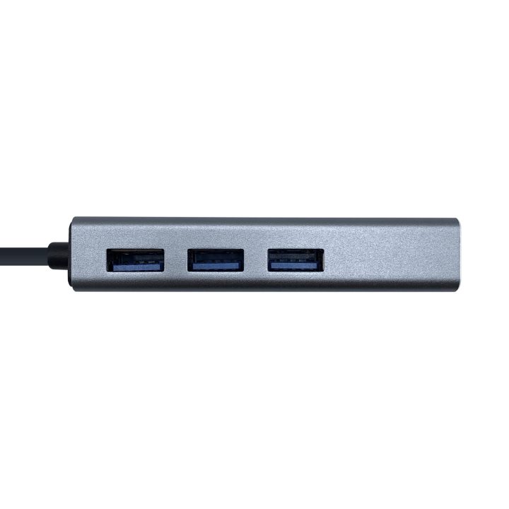 AISENS USB 3.0 to Gigabit Ethernet 10/100/1000 Mbps Adapter + 3-Port…
